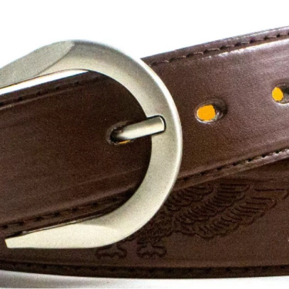 Men's Genuine Leather Metal Buckle Jean Casual Dress Belts